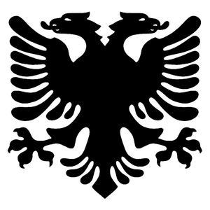 CK3256#наклейки на авто Албанский орел водонепроницаемые наклейки на машину наклейка для авто автонаклейка стикер этикеты винила наклейки стайлинга автомобилей