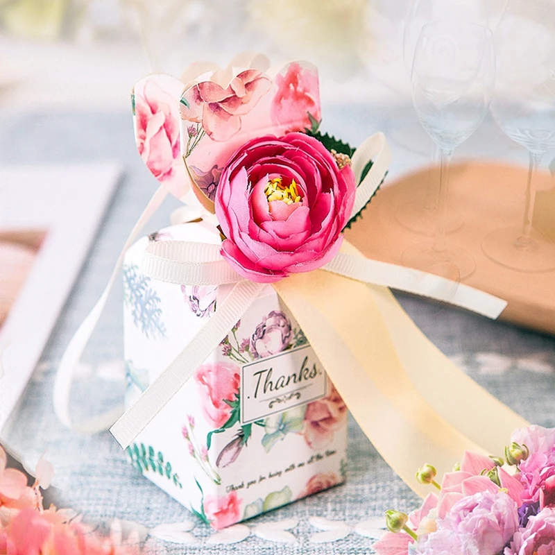 10 шт./лот европейская ваза в форме конфет персональная Свадебная Цветочная