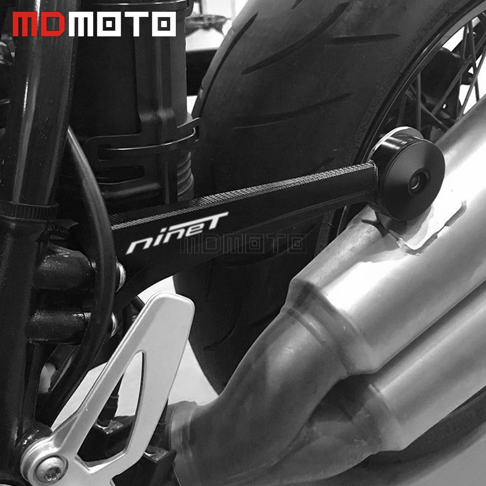 

MDMOTO Motorcycle CNC Exhaust Hanger Mounting Plate For BMW R ninet R9t R nine t 2014 - 2019 Motorbike Muffler Pipe Bracket