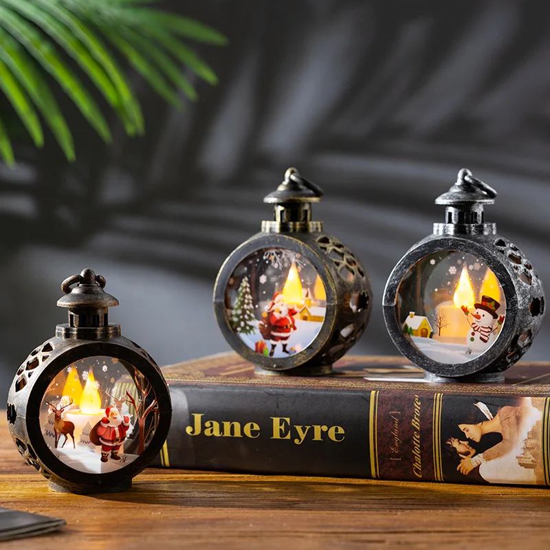 

Christmas Round Wind Light Merry Christmas Decorations for Home Christmas Ornaments Xmas Gift New Year 2022 Navidad 2021 Noel