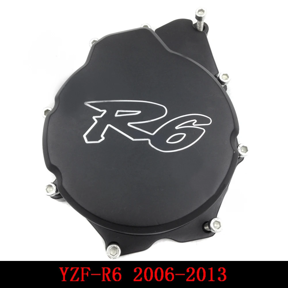 Крышка двигателя мотоцикла для Yamaha YZFR6 YZF R6 2006 2007 2008 2009 2010 2011 2012 2013 2014|stator cover|engine stator