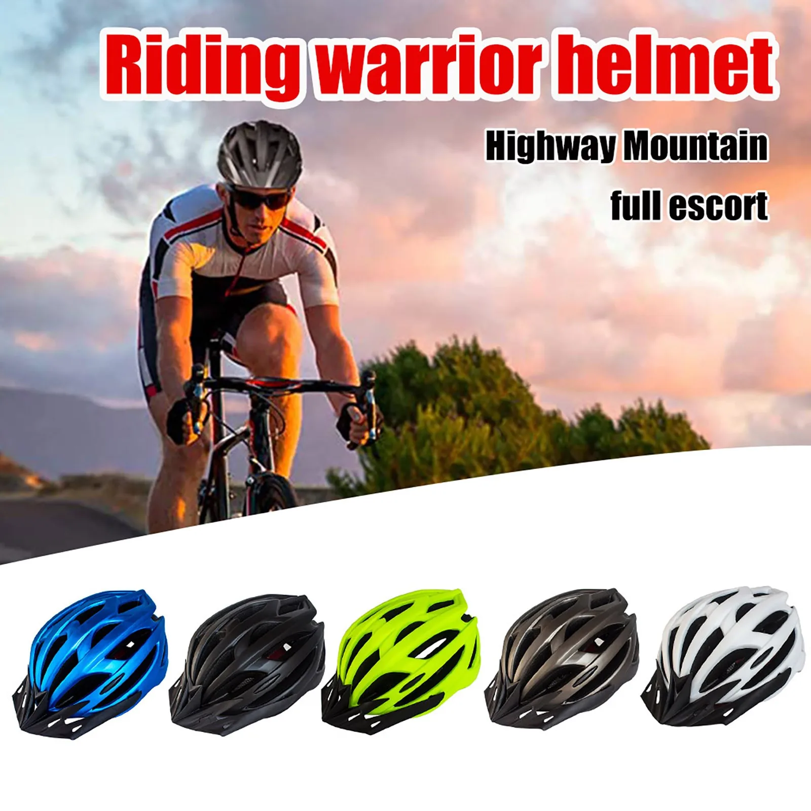 

Unisex Bicycle Helmet Mtb Road Cycling Mountain Bike Sports Safety Helmet Breathable Comfortable Outdoor Cycling Helmet #G4