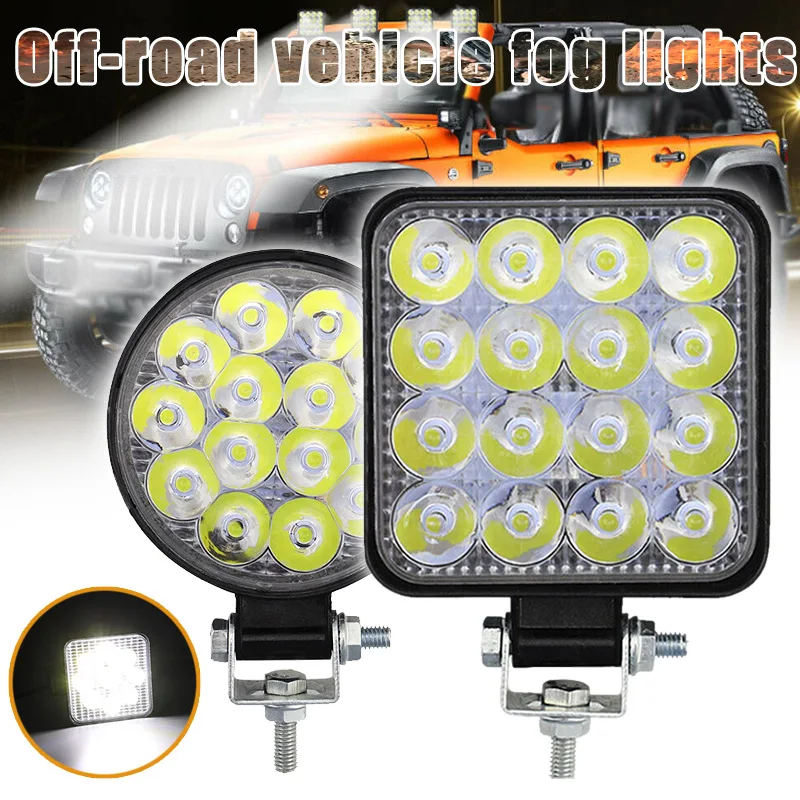 27 Вт 42 светодиодный рабочий светильник прожекторный луч противотуманные фары