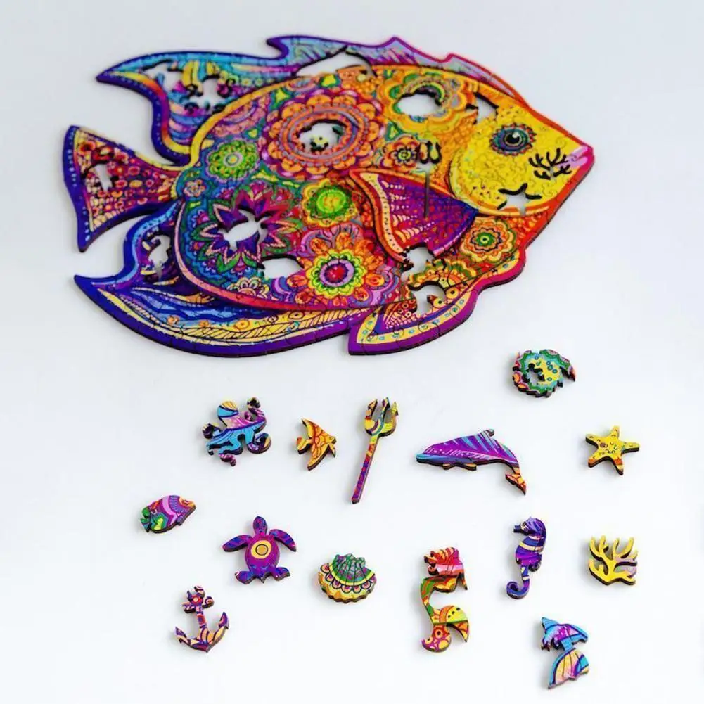 

Montessori Toys For Children Puzzle Games Toy Puzzles For Adult Animal Jigsaw Puzzles For Adults Gift