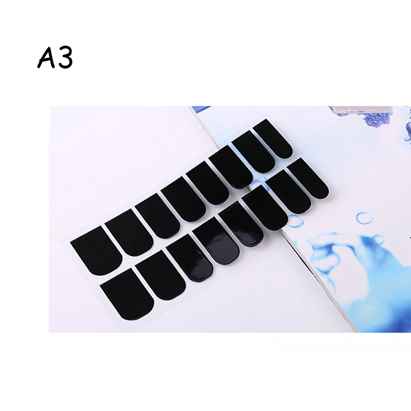 2 комплекта смешанный дизайн новый набор наклеек для дизайна ногтей Черная