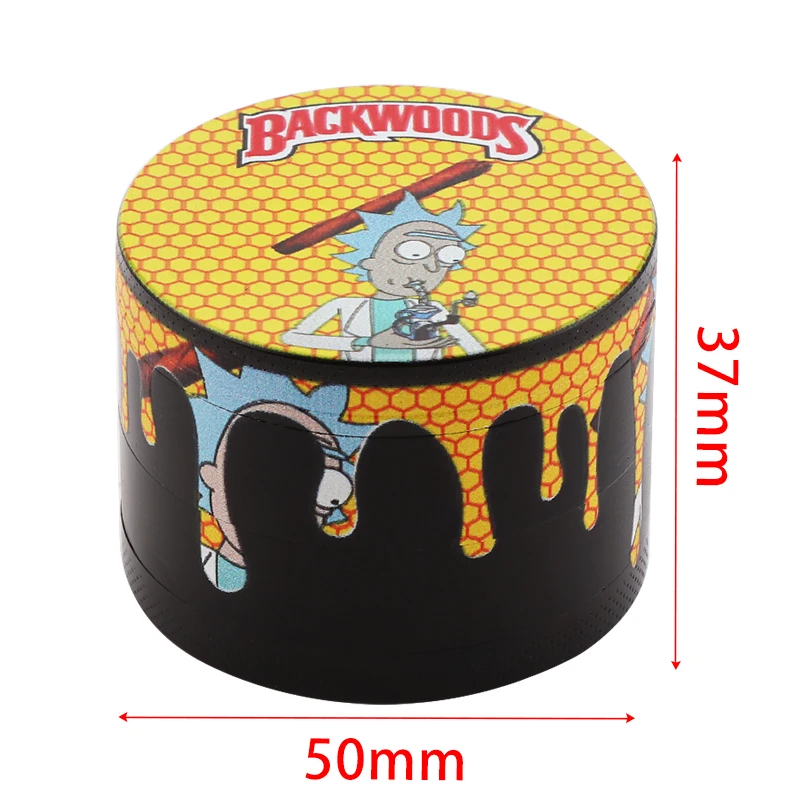 4-слойная металлическая травяная дым мельница аксессуары для курительной трубки