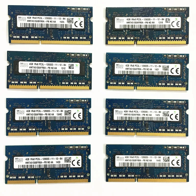 SKhynix ddr3 8 Гб 1600 МГц для ноутбука Оперативная память DDR3 ГБ/4 ГБ PC3L 12800S 4 2 может