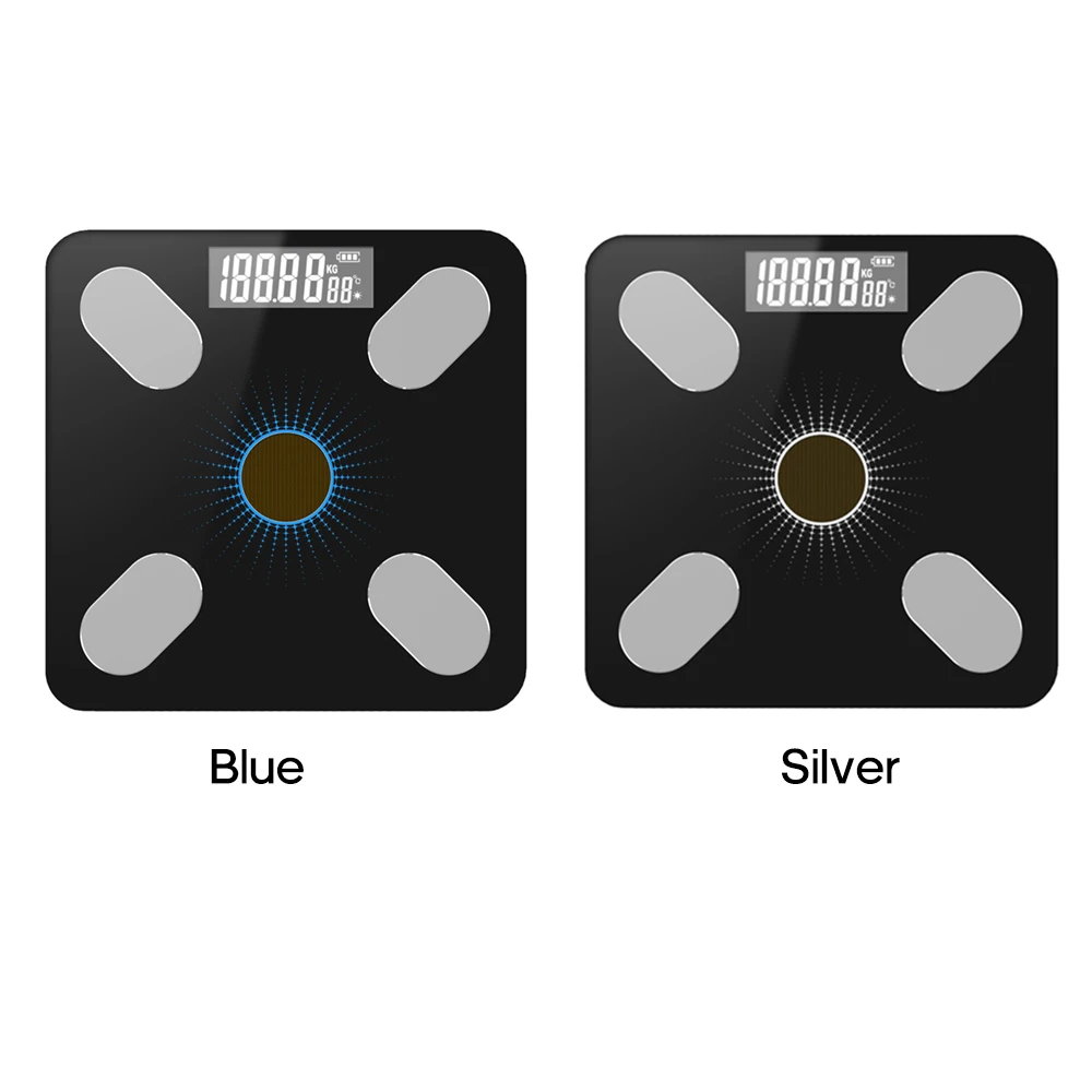 Интеллектуальные весы для тела электронные цифровые BT анализатор состава с