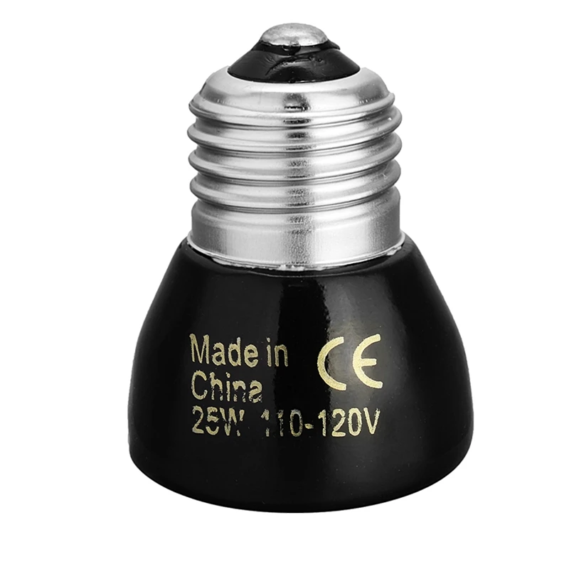 110V/220V E27 Мини Инфракрасный Керамика излучатель тепла светильник колбы лампы для