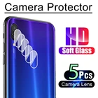 Защитное стекло для объектива камеры Xiaomi Redmi Note 7 5 6 Pro Mi A1 A2 Lite A3 5X 6X, 5 упаковок