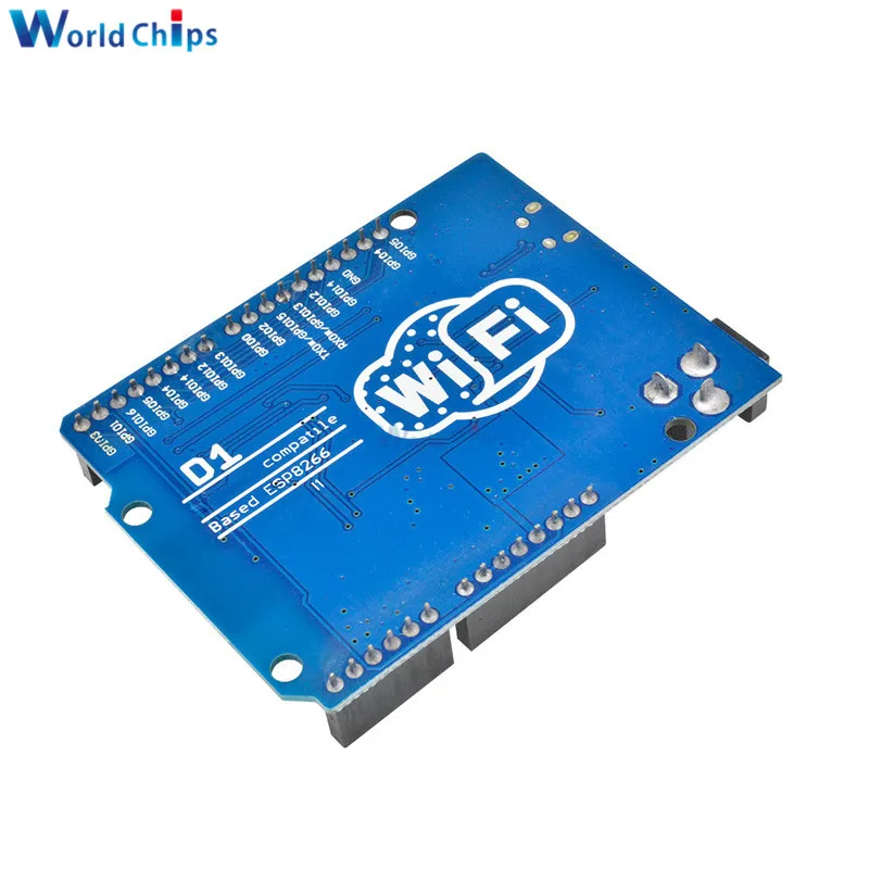 Плата разработки OTA WeMos D1 CH340 CH340G WiFi ESP8266 ESP 12 модуль 3 В 5 в 1A для Arduino IDE UNO R3 Micro USB