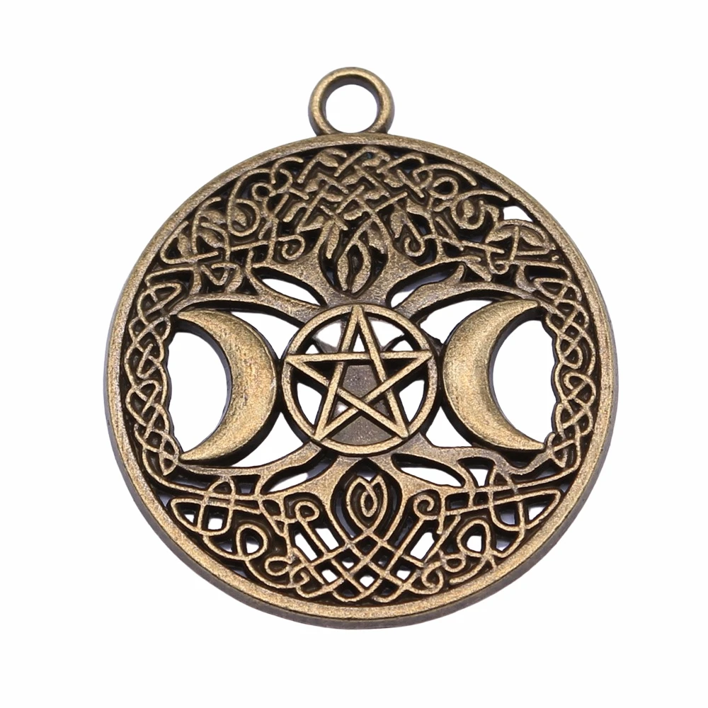 

5Pcs 35x39mm Life Tree Charms For Jewelry Making Hand Made Jewelry Accessories Antique Bronze Color Alloy Charms