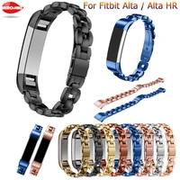 stainless steel accessories strap for fitbit alta new fashion classic watch replacement wristband for fitbit alta hr sport strap