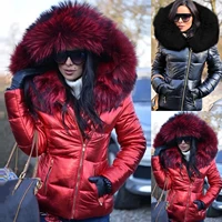 parka women plus size coats 2020 winter down clothes faux fur hood zipper pocket warm parkas jackets woman outdoor outerwear
