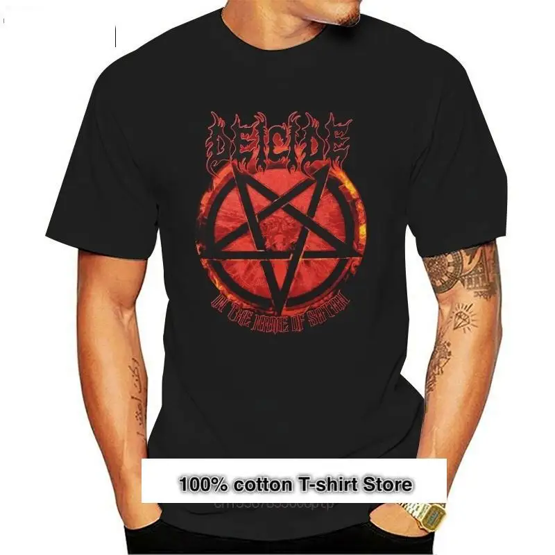 

Camiseta deicida de pentagrama, S M L Xl 2Xl, nueva camiseta Official, 012848