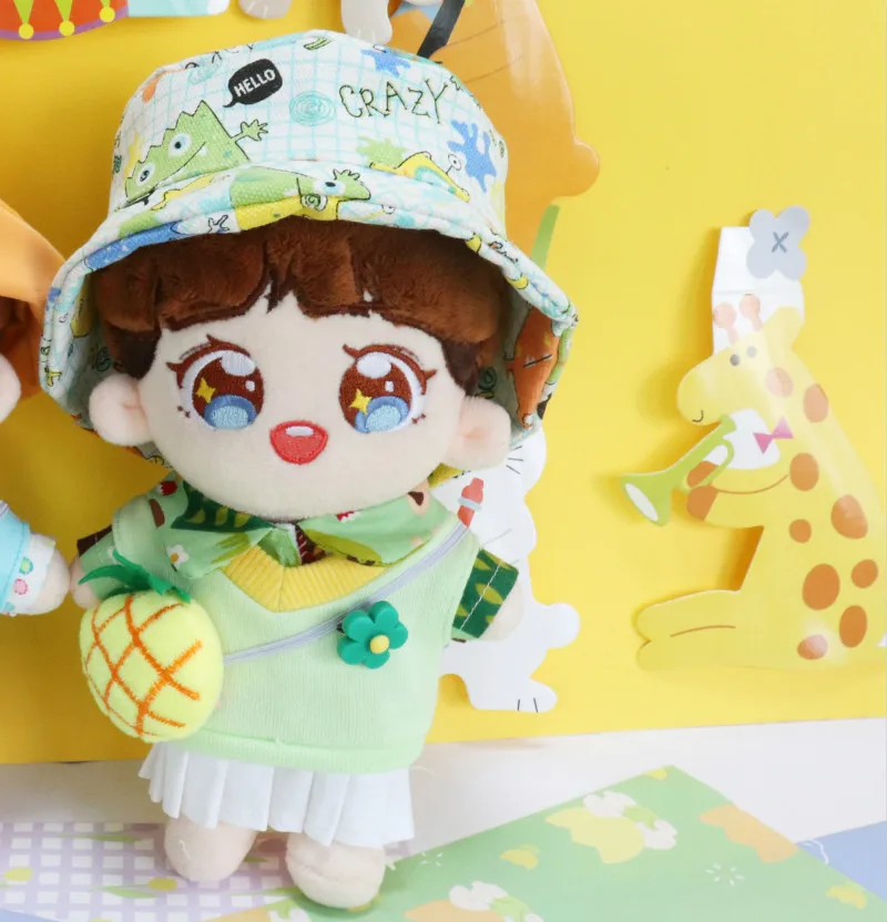 

[MYKPOP]KPOP Doll's Clothes & Accessories: Summer Clothes Set for 20cm doll (without doll) Fans Collection SA20072616