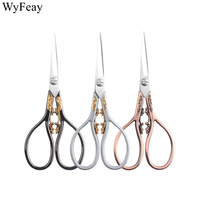 4 5 дюймовые швейные ножницы в античном стиле гаджет для резки прямой рукоделия из