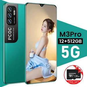 6.72" FHD+ Screen Android PCOC M3 Pro 8GB 256G/512GB Octa Core 32MP
Triple Camera 6800mAh Battery Global Version Smartphone