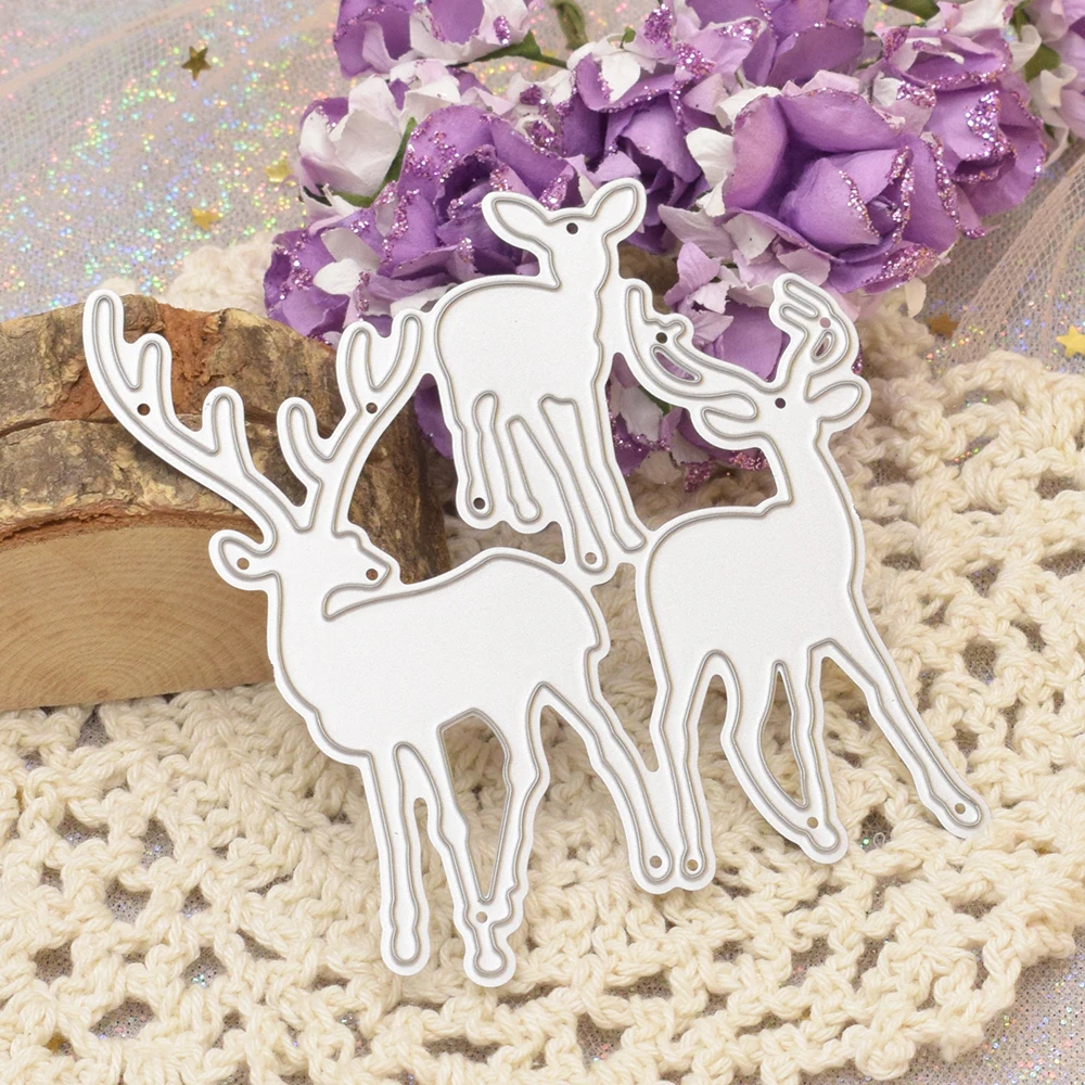 Вырубные штампы в виде животных и лося металлические для резки оленя