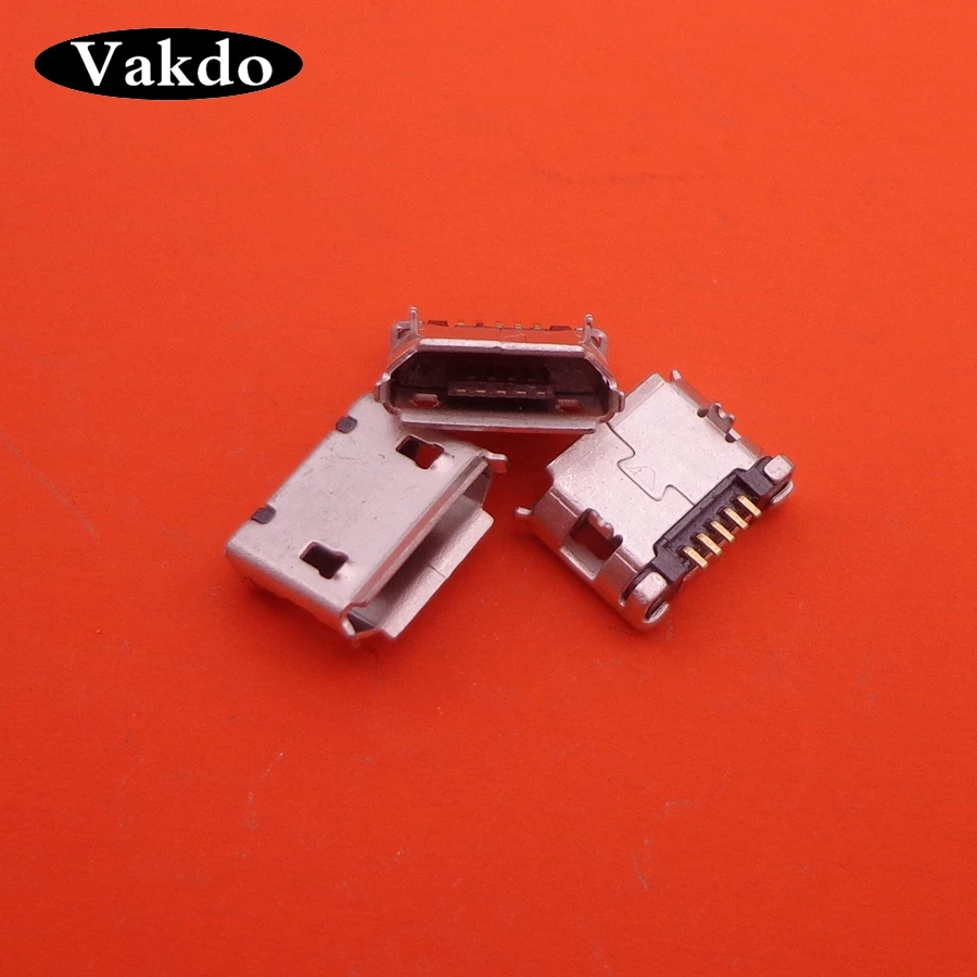 10 шт. разъем Micro USB разъем для зарядки для Lenovo A60 A366T A390E A520 A288T A500 A750 PAD A1-07 мобильный телефон планшетный ПК