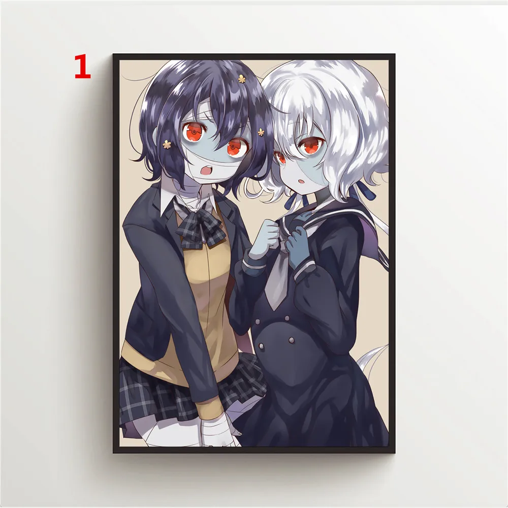 Картина на холсте WTQ аниме плакаты Zombieland Сага минимото Сакура Настенный декор