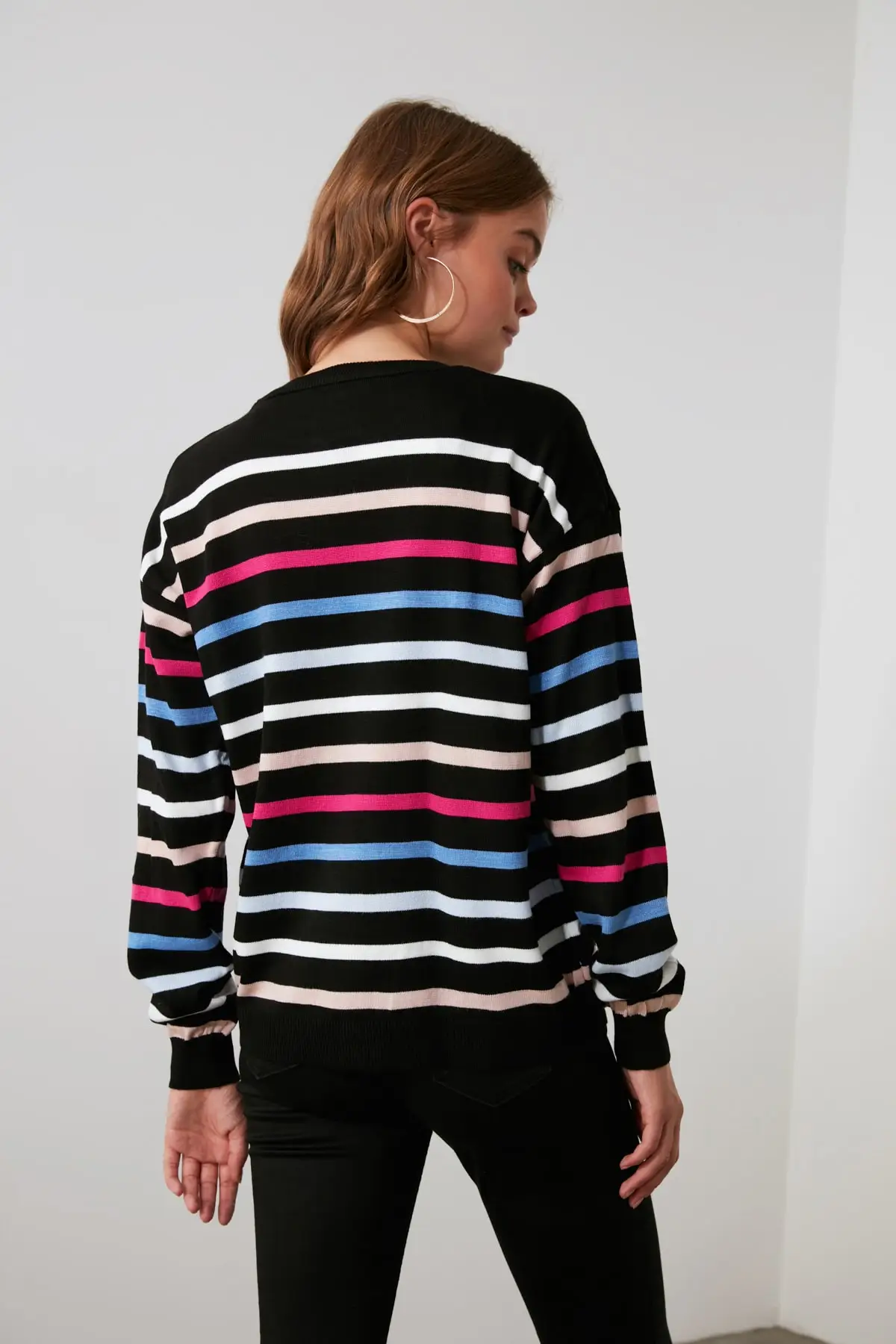 

Trendyol Striped Knitwear Sweater TWOAW21KZ1143