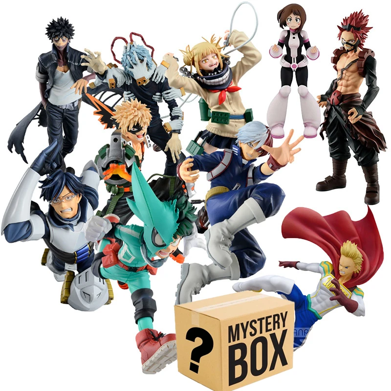 

100% Origina Banpresto My Hero Academia Anime Action Figure Toys Random 1 Pcs