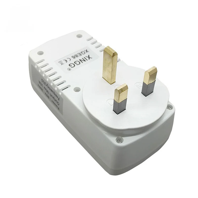Штепсельная Вилка стандарта Великобритании разъем переходник RF 433 МГц