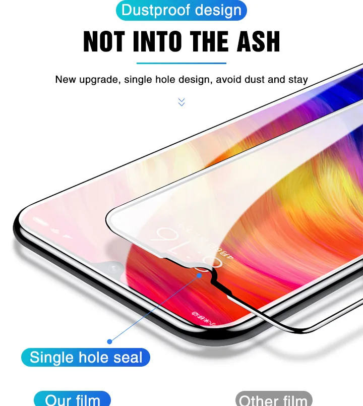 Закаленное стекло для Xiaomi Redmi note 5 6 7 Pro защита экрана Redmi 5A 6A 6 Pro 5 Plus защитное стекло на Redmi note 7