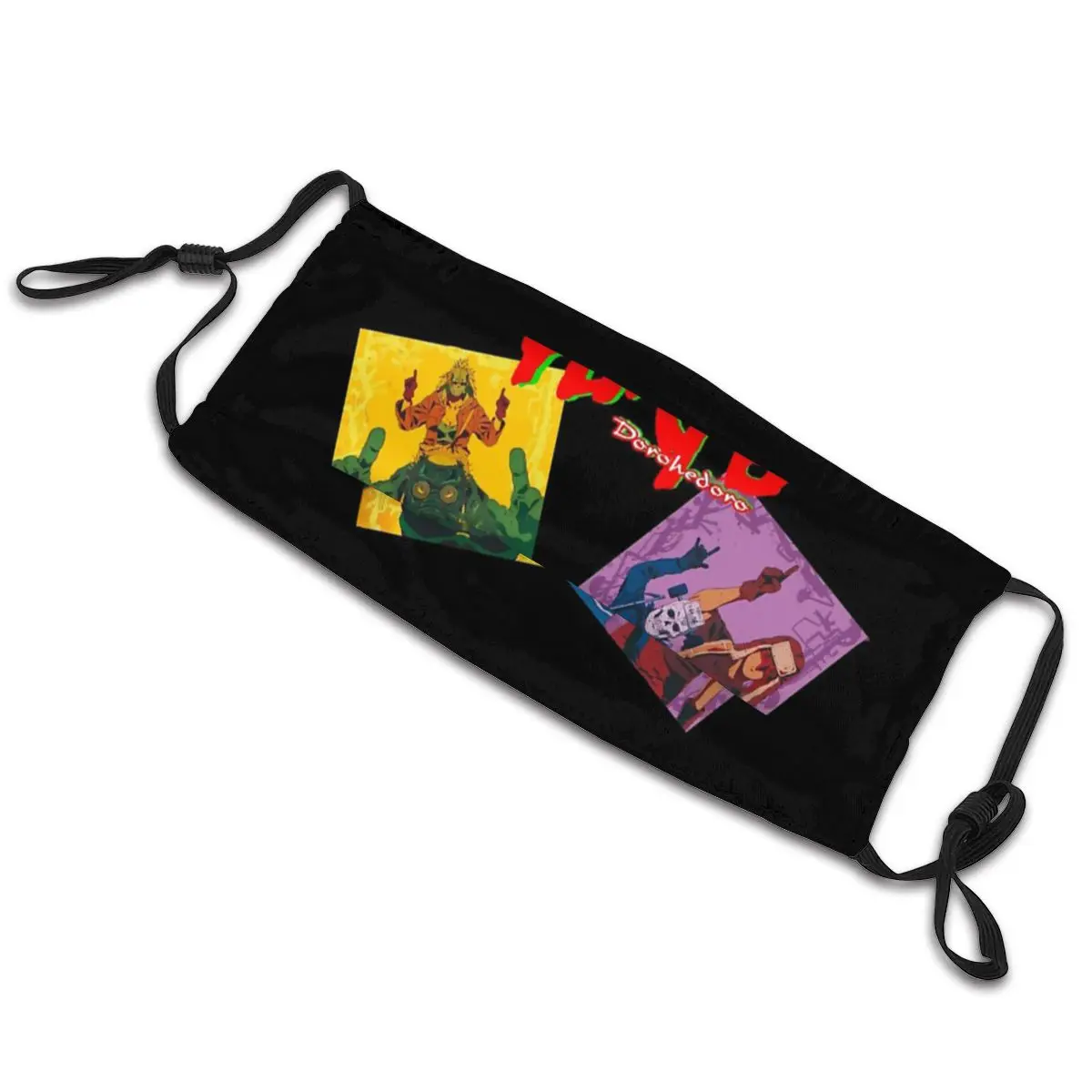 Маска для лица Dorohedoro коллаж не одноразовая Аниме Манга Готическая защита от