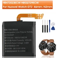 original watch battery hb472023ecw for huawei watch gt2 42mm genuine batteries hb532729ecw for huawei watch gt2 46mm