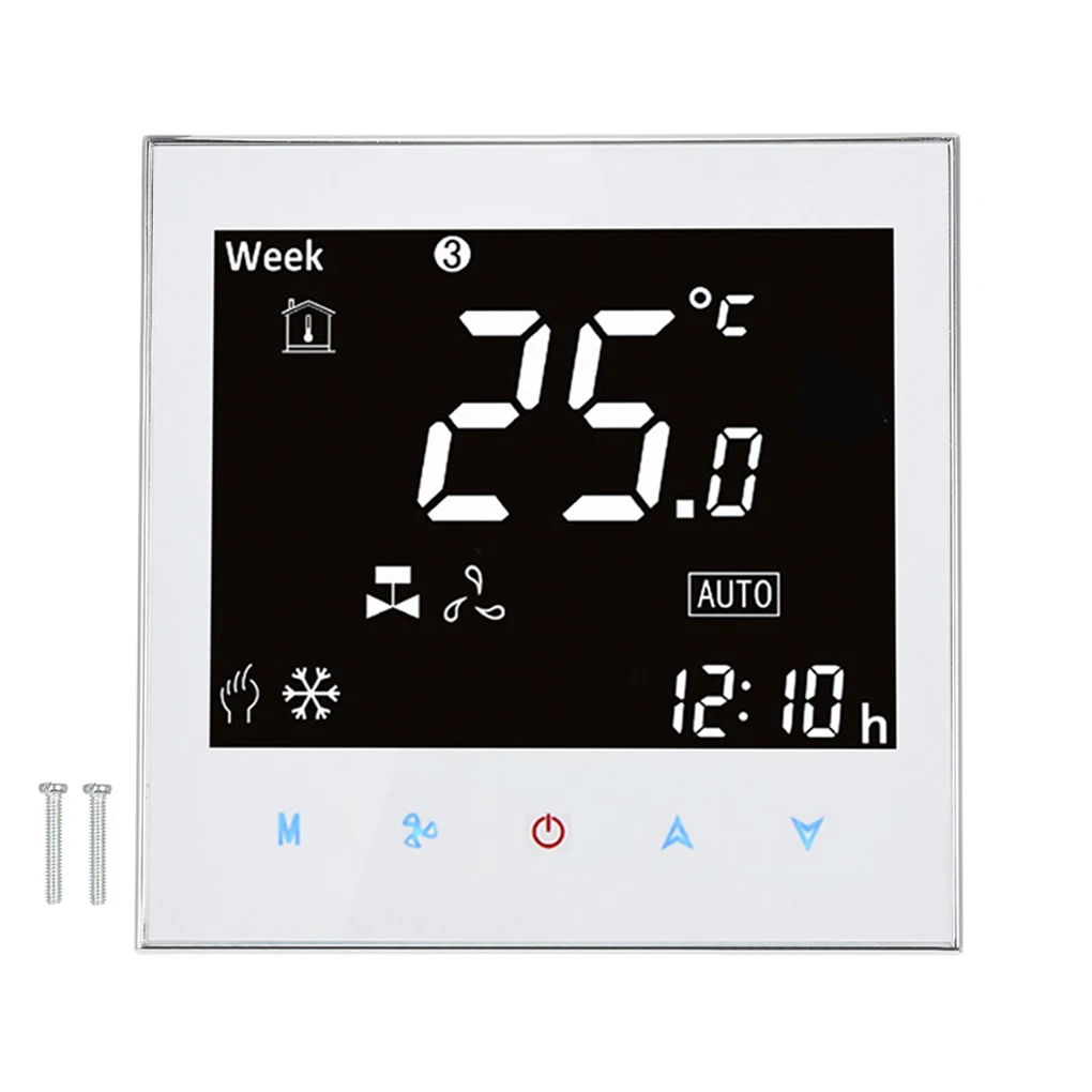 Термостат центральный Modbus термостат для кондиционера с 2 трубками и сенсорным ЖК