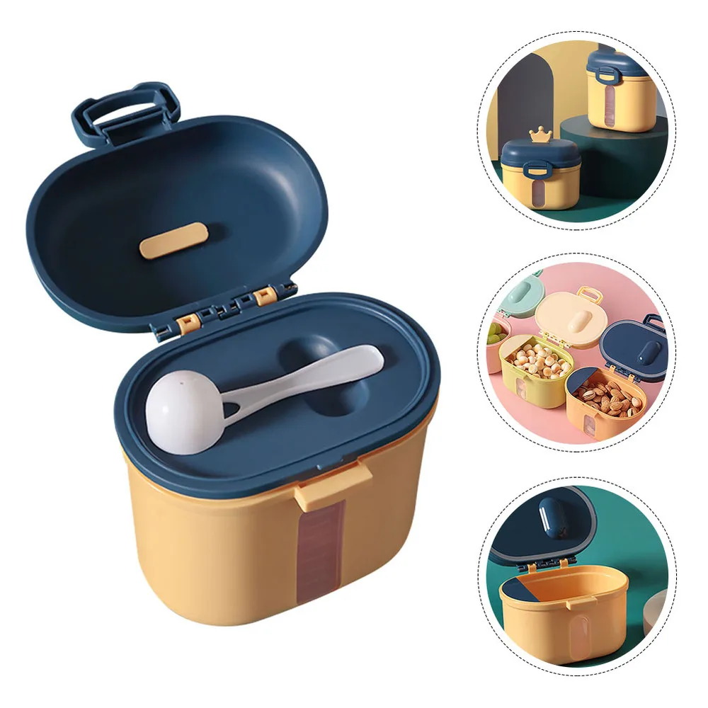 

1 Set Baby Formula Dispenser Compact Size Formula Box Practical Formula Box