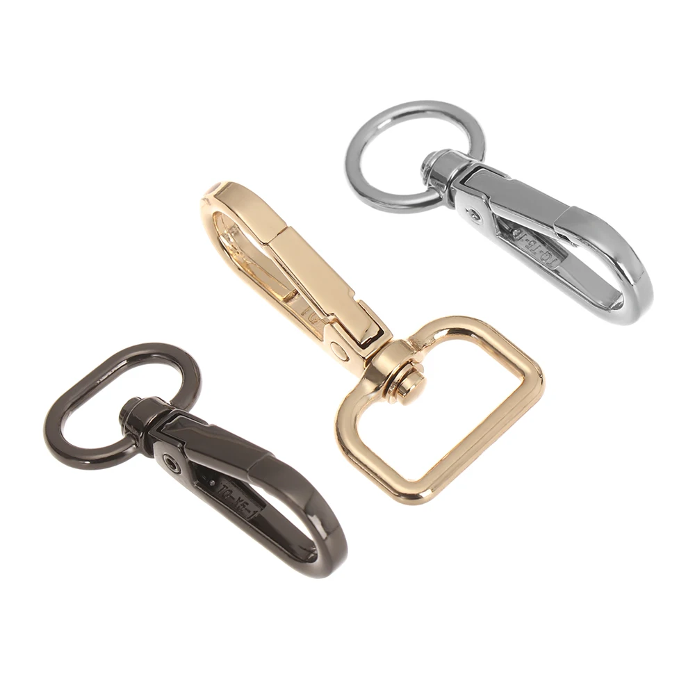 5Pcs Metal Strap Buckles Lobster Clasp Collar Carabiner Snap Hook DIY KeyChain Bags Part Accessories 13/15/20/25mm Bag | Дом и сад