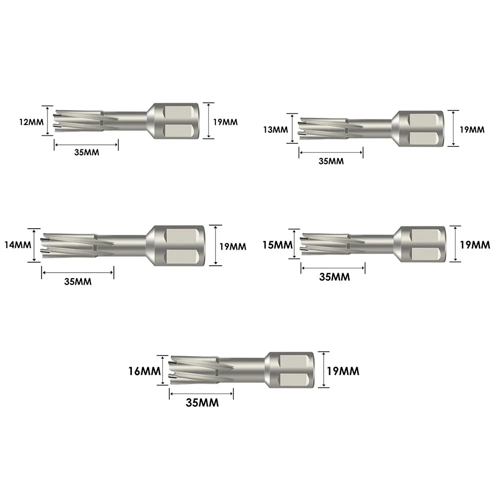 Открывалка для отверстий ядро портативное металлическое сверление Уэлдон