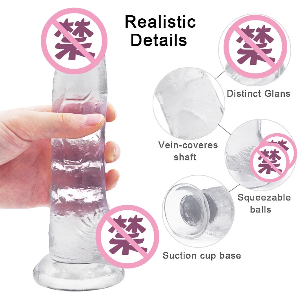 Мягкий реалистичный фаллоимитатор для женской мастурбации гибкий член супер