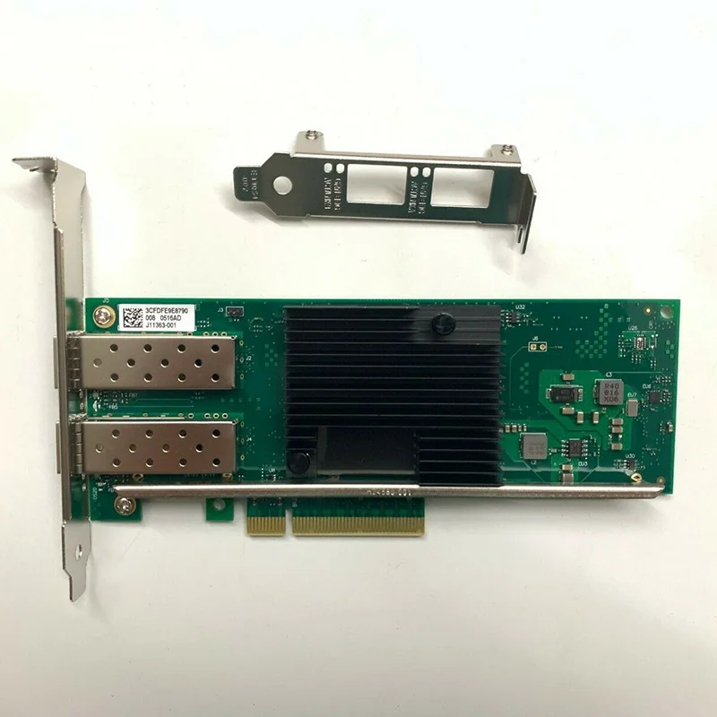 

New Intel X710-DA2 X710DA2BLK 10GB PCI 3.0 x8 Ethernet Converged Network Adapter