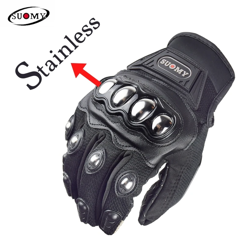 Перчатки Suomy для мотоциклистов мужские перчатки мотокросса летние дышащие