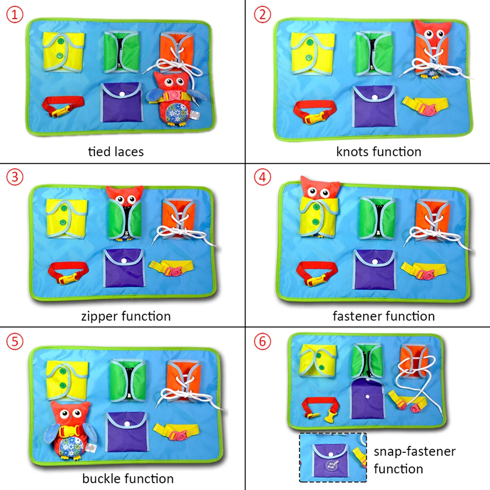 Детские развивающие Игрушки для раннего развития обучающая доска тканевая книга