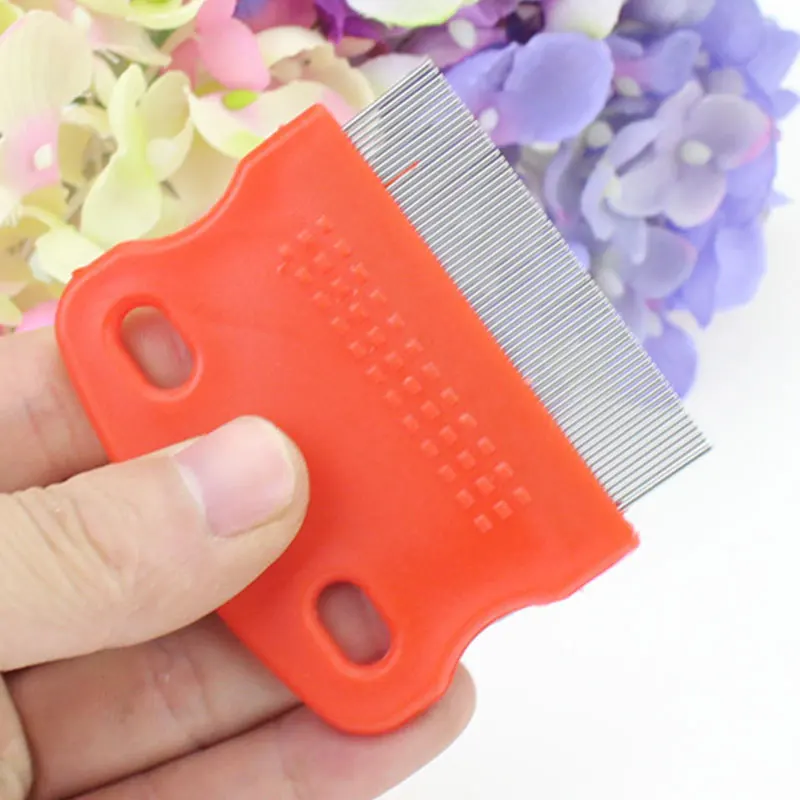 

Stainless Steel Flea Hair Brush Multifunction Dog Cat Comb Pet Grooming Random Color Puppy Lice Cleaning Pet Flea Remover Tool