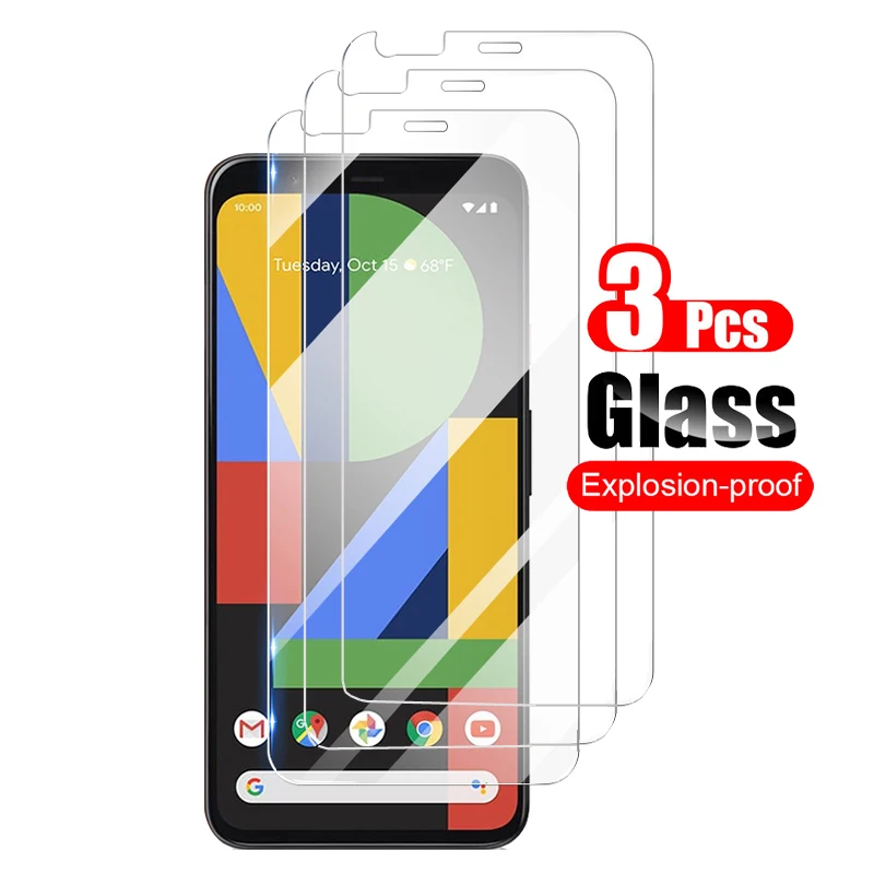 Закаленное стекло для экрана Google Pixel 4 Pixel4 XL 3 шт. защитная пленка 9H 0 26 мм|Защитные