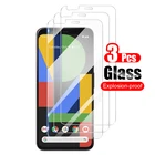 Защитное стекло для Google Pixel 4 Pixel4 XL 4A 5G, 3 шт., протектор экрана из закаленного стекла, защитная пленка для Google Pixel 4 стекло XL, Стекло 9H 0,26 мм
