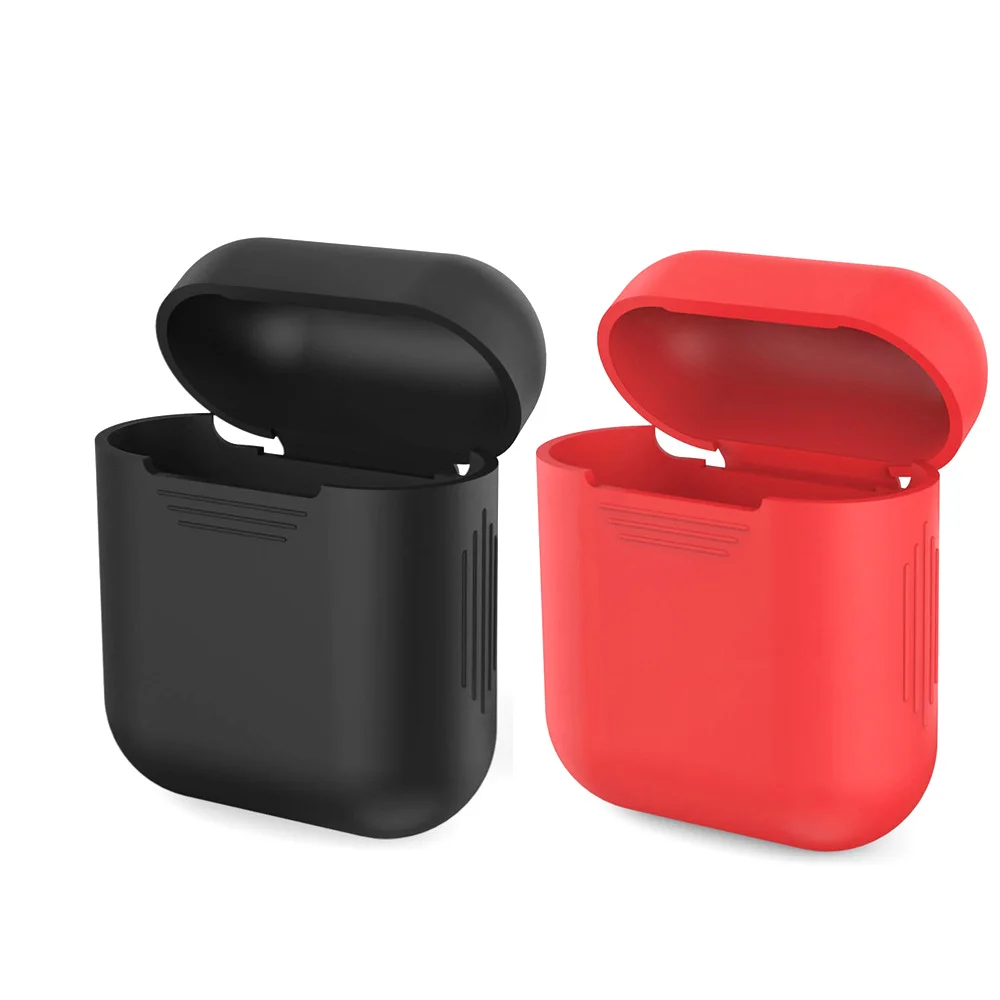500 шт./лот, мягкий силиконовый чехол, аксессуары для airpods, защитный чехол, ультра тонкий чехол, противоударный держатель для Air Pods