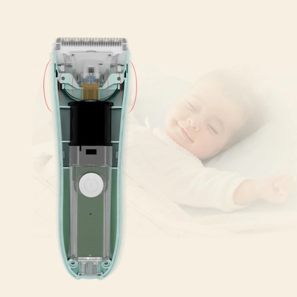 Машинка для стрижки волос Baby Перезаряжаемые электробритва IPX7 Водонепроницаемый
