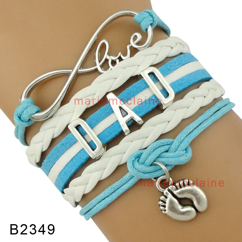 Браслет для мамы Infinity Love Family браслеты женщин ребенка душа Mimi детские папы |