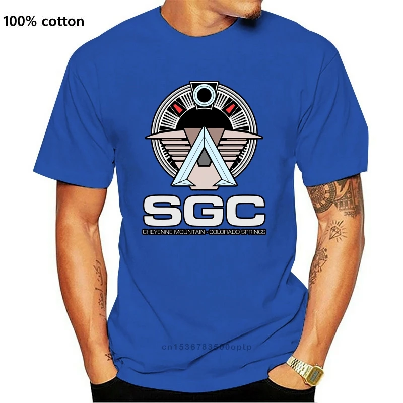 Новинка 2019 Мужская футболка в простом стиле Sgc ворота со звездами командная
