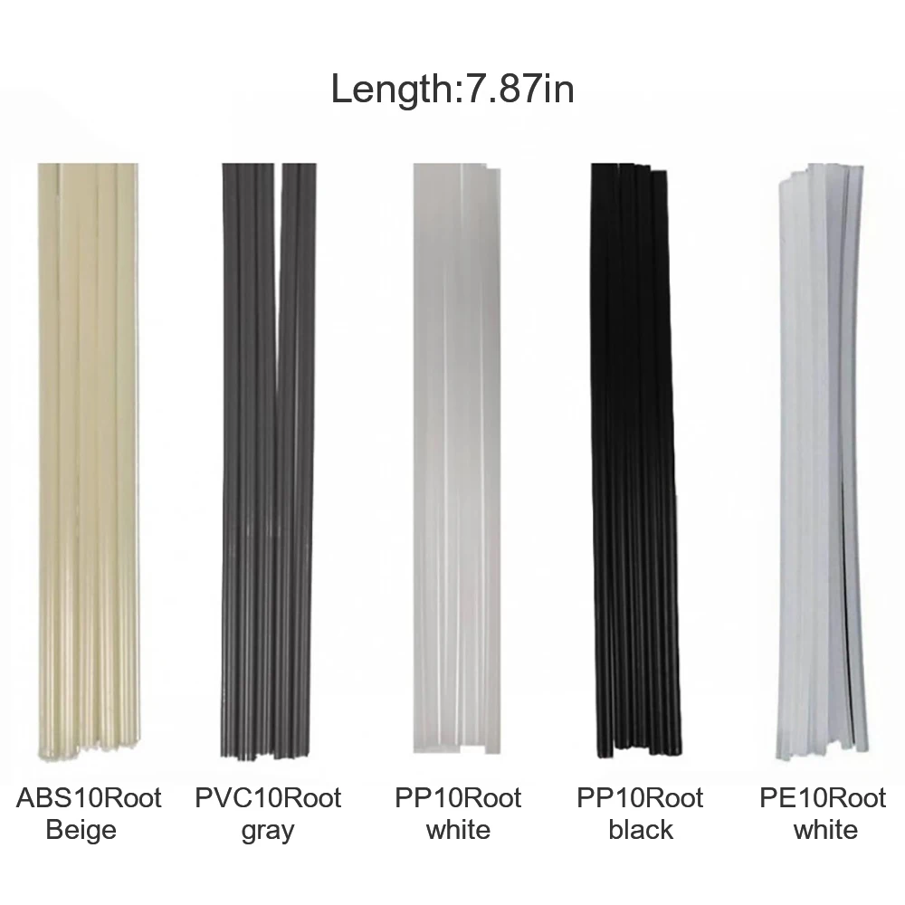 Плоский двухжильный сварочный стержень из ПВХ/АБС/ПП/ПЭ 50 шт. 20 см | Инструменты