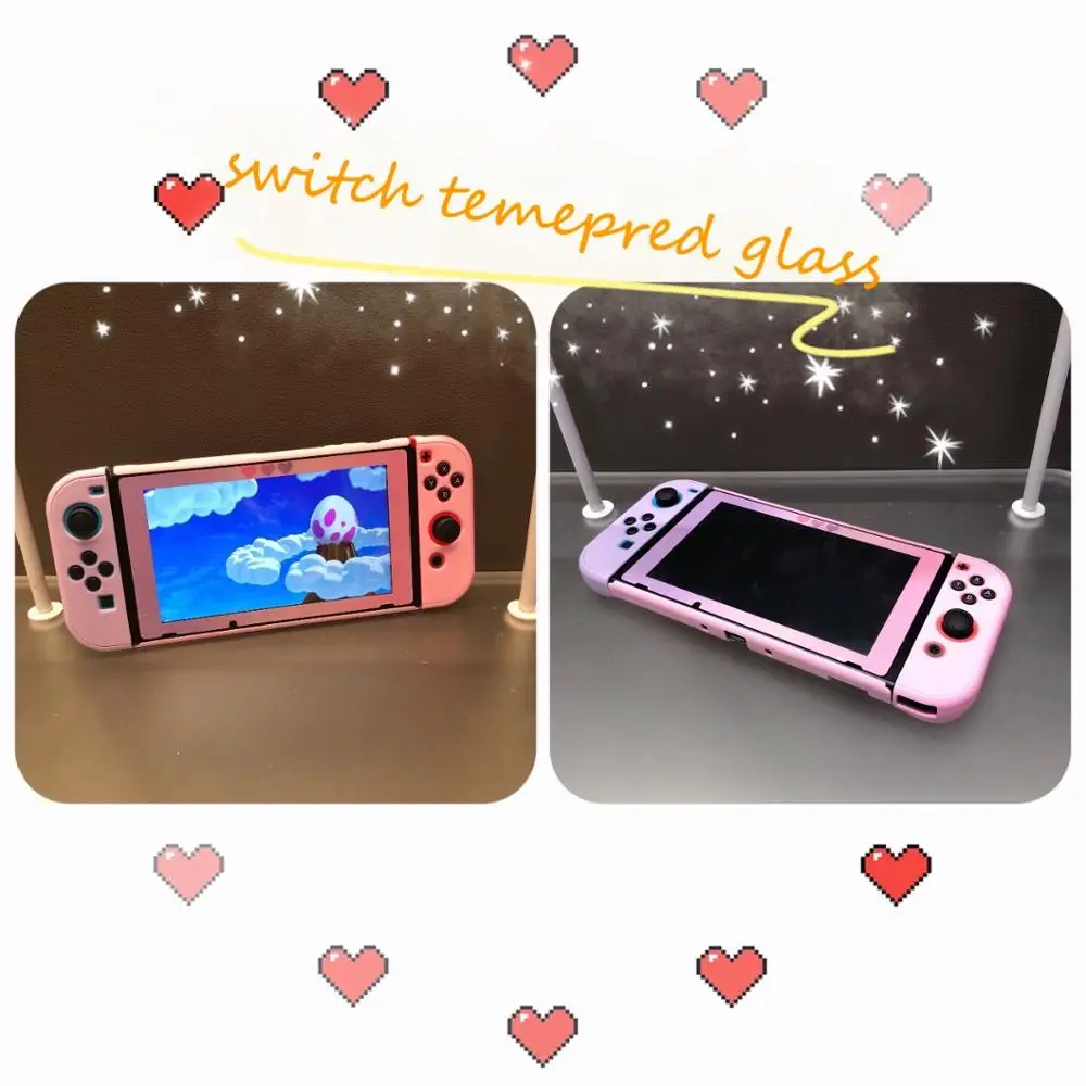Защитная пленка из закаленного стекла для Nintendo Switch аксессуары 2020|Запасные части|