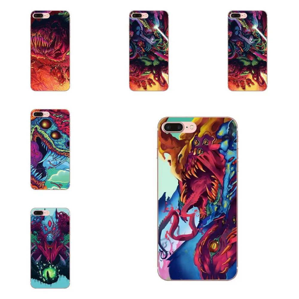 Термополиуретановый чехол с принтом для Samsung Galaxy A71 Note 10 Plus A51 A50 A 71 51 Hyper Beast Csgo хит