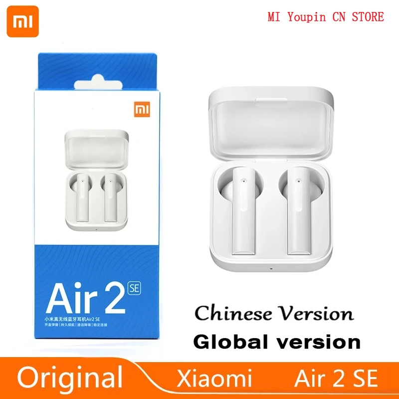 TWS-наушники Xiaomi Air 2 SE с поддержкой Bluetooth 20 часов работы в режиме ожидания |